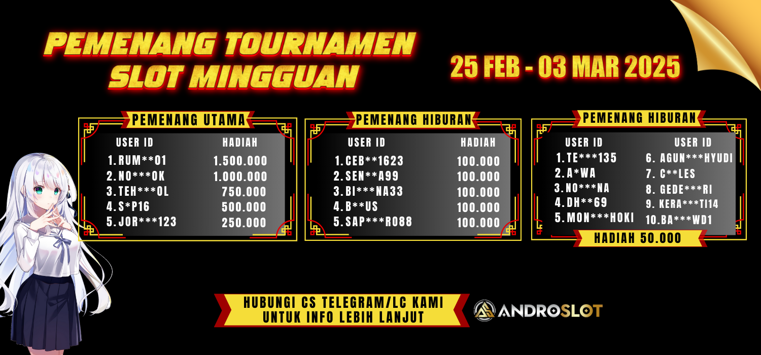 androslot tournament